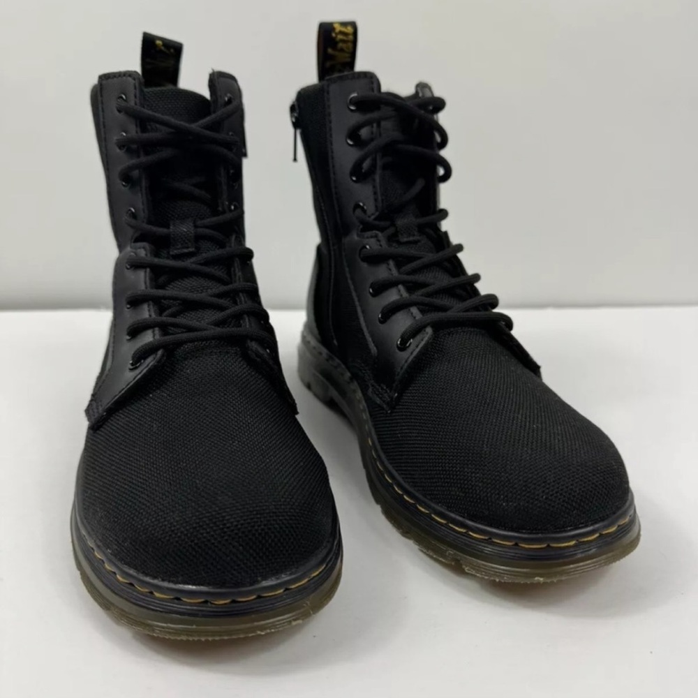 Dr. Martens Women's Combs Poly Casual Boots Size 6 Black